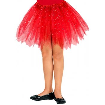 tutu sukýnka tylové tutu sukně: červená