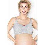 Mitex Easy bra dámská těhotenská podprsenka šedá – Zboží Dáma