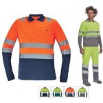 Cerva LEON HV polokošile dl.rukáv žlutá/šedá 5XL – Sleviste.cz