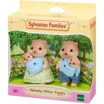 Sylvanian Families 5359 Rodina vydry se 2 miminky