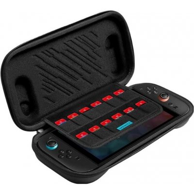 Yaxo Nawaho Case Nintendo Switch, Nintendo Switch 2 Techno černý – Zboží Živě