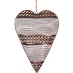 Autronic Srdce kovové barva mědi. UM0867-L COP – Sleviste.cz