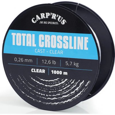 Carp R Us Total Crossline cast clear 1000 m 0,230 mm 4,7 kg – Zbozi.Blesk.cz
