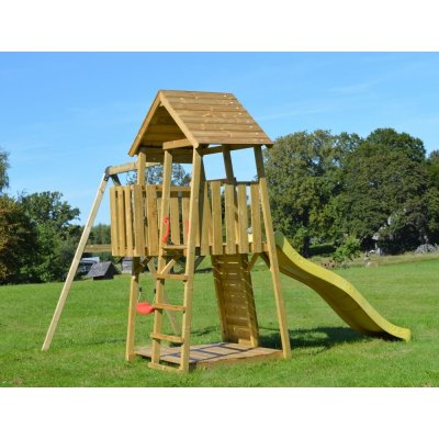 Wendi Toys Dřevěná hrací věž Bee – Sleviste.cz