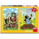 Dino Krtek na Mýtině 2 x 48 dílků – Hledejceny.cz