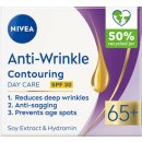Nivea Anti-Wrinkle+Contouring denní krém 65+ 50 ml
