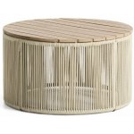 Kave Home zahradní stolek Dandara 70 cm Krémový – Hledejceny.cz