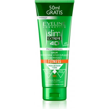 Eveline Cosmetics Slim 4D Fitness zeštíhlující a zpevňující sérum 250 ml