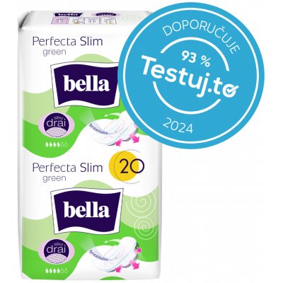 Bella Perfecta Slim Green dámské vložky 20 ks – Zboží Dáma