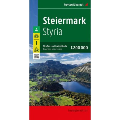 Freytag & Berndt Rakousko 4 - Steiermark 1:200 t. – Hledejceny.cz