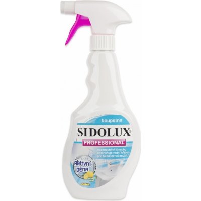 Sidolux Professional Koupelna čistič s aktivní pěnou rozprašovač 500 ml – Hledejceny.cz