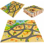 Eco Toys Dětské pěnové puzzle 93,5x93,5cm 9 dílů – Zboží Dáma