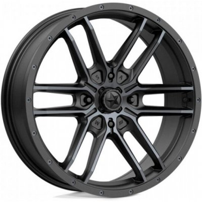 MSA Offroad Wheels M43 FANG 7x20 4x137 ET10 satin black with titanium Tint | Zboží Auto