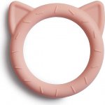 Mushie silikónové hryzátko Cat Blush – Sleviste.cz