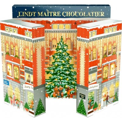 Lindt adventní kalendář Fabrika Lindt 304g – Zboží Dáma