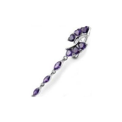 Šperky4U stříbrný piercing do pupíku BP01251-A – Zboží Dáma