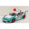 Sběratelský model Spark-model Porsche Carrera 911 991 Gt3 Cup N 25 Porsche Cup Japan Pro-am Champion 2021 Kiyoshi Uchiyama Světle Modrá Bílá 1:43