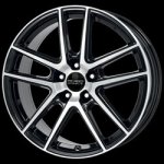 Anzio Split 6x16 4x98 ET38 black polished – Hledejceny.cz
