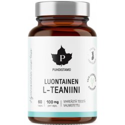 Puhdistamo L-Theanine Natural 60 kapslí