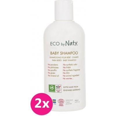 Eco By Naty dětský šampón 2 x 200 ml dárková sada