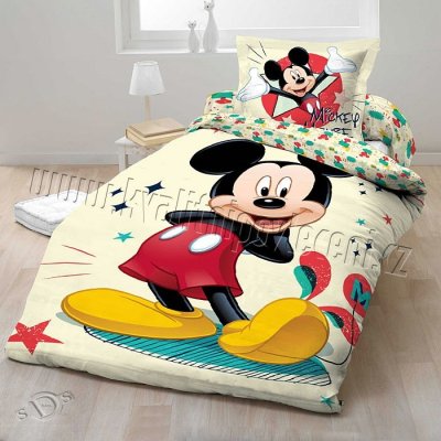 Jerry Fabrics povlečení Mickey Mouse 140x200 70x90 od 529 Kč - Heureka.cz