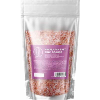 BrainMax Pure Himalájská sůl růžová hrubá 500 g – Zboží Mobilmania