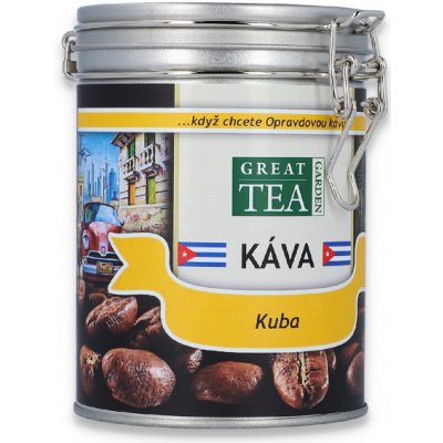 Great Tea Garden Káva Kuba mletá 200 g