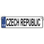 Originální SPZ cedulka Czech republic