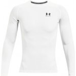Under Armour pánské tričko HG Armour Comp LS bílé – Zboží Mobilmania