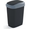 Koš KIS Koš na odpad Dual Touch Bin M 25 l černý 81040000306