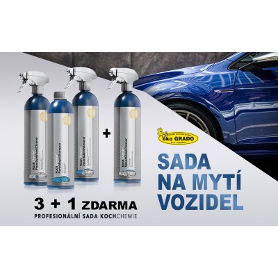 Koch Chemie Sada na mytí vozidel 3+1 výrobek Zdarma – Zbozi.Blesk.cz