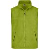 Pánská vesta James Nicholson heavyfleece vesta JN045 LIME green