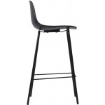Unique Furniture Whitby 92,5 cm černá plastová – Zboží Mobilmania