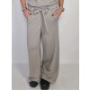 Dámské klasické kalhoty BLM široké kalhoty šedé