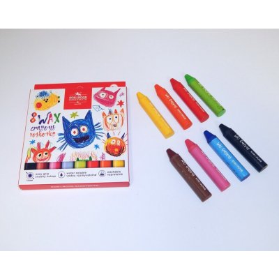 Koh-i-noor akvarelové voskovky 8257 8 ks – Zboží Mobilmania