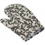 Bellatex Kuchyňská chňapka šedý ornament, chňapka 28x18 cm – Zbozi.Blesk.cz