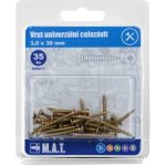 M.A.T. GROUP vrut un.celozávit 3,0x 30mm ZZ (35ks) – Hledejceny.cz