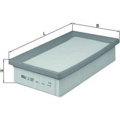 Vzduchový filtr MAHLE LX 3597 – Hledejceny.cz