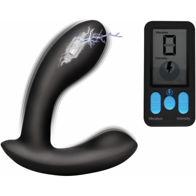 Zeus Electrosex E-Stim Pro Silicone Prostate Vibe with Remote