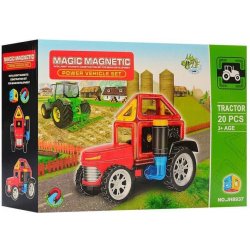 Lamps Magnetická stavebnice traktor