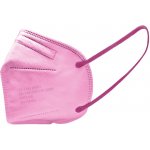 JIN HANG JH JH001 Ochranný respirátor FFP2 NR Růžový 20 ks – Zboží Dáma