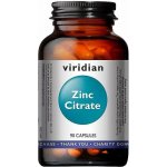 Viridian Zinek Citrate 90 kapslí – Hledejceny.cz