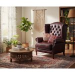 ASKOnt Chesterfield Harold vínový – Zboží Mobilmania