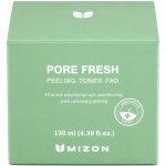 MIZON Oboustranné peelingové vlhčené tampony Pore Fresh 60 ks – Zboží Mobilmania