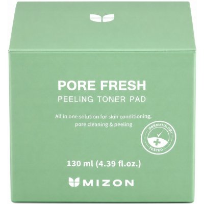 MIZON Oboustranné peelingové vlhčené tampony Pore Fresh 60 ks – Zboží Mobilmania