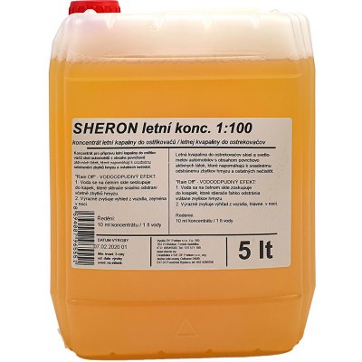 Sheron Letní kapalina do ostřikovačů 1:100 5 l – Zboží Mobilmania