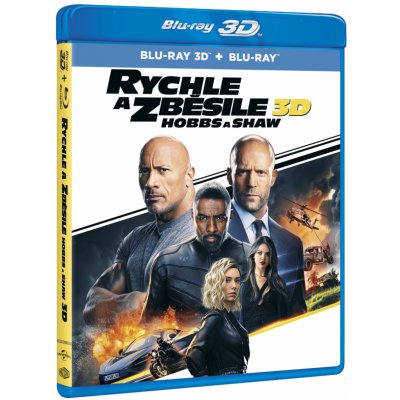 Rychle a zběsile: Hobbs a Shaw 2D+3D BD – Hledejceny.cz