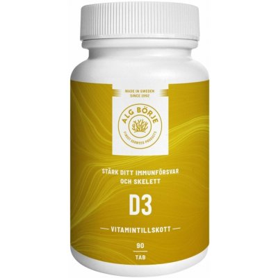 Alg-Börje Vitamin D3 2500 IU 90 tablet – Hledejceny.cz