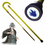 AF Sandálokloboučníkova hůl s čepelí "URAHARA KISUKE" celokovová, Bleach – Zboží Dáma