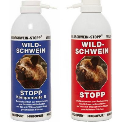 STOP divočákům Wildschwein STOPP Hagopur pachový ohradník 400 ml červená pachový ohradník 400 ml červená – Zbozi.Blesk.cz